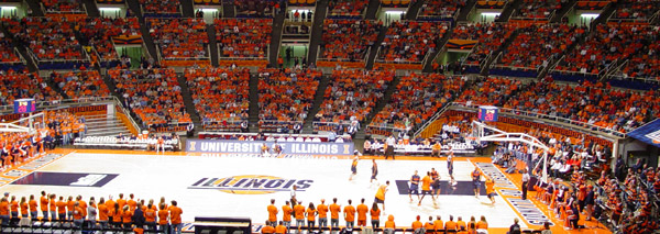 Illini Orange and Blue Scrimmage