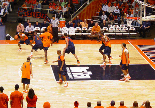 Illini Orange and Blue Scrimmage