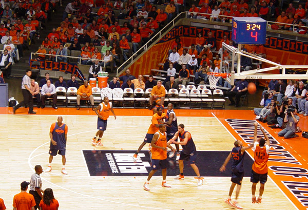 Illini Orange and Blue Scrimmage