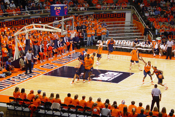 Illini Orange and Blue Scrimmage