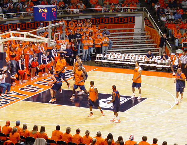 Illini Orange and Blue Scrimmage