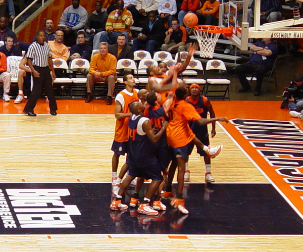 Illini Orange and Blue Scrimmage