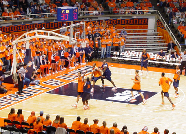 Illini Orange and Blue Scrimmage