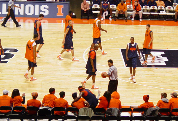 Illini Orange and Blue Scrimmage