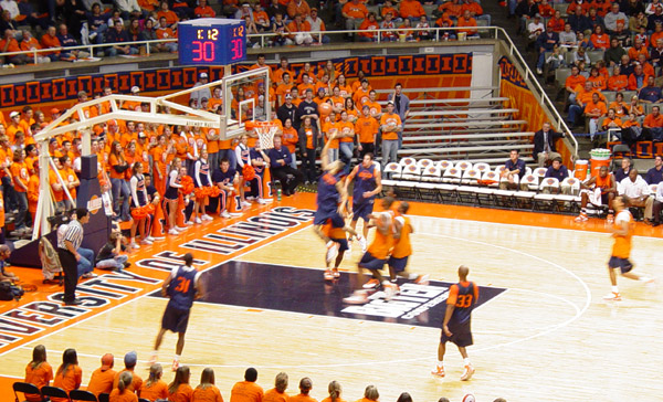 Illini Orange and Blue Scrimmage