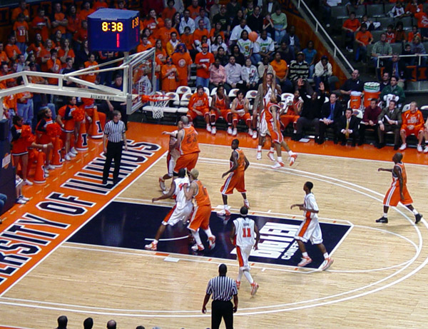 Illini - Texas-Pan American - Assembly Hall