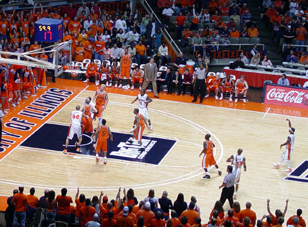 Illini - Texas-Pan American - Assembly Hall