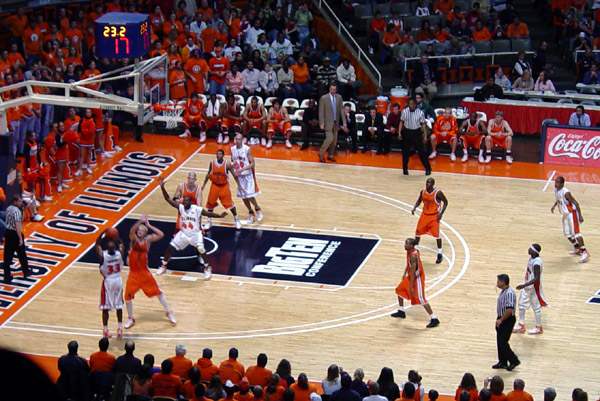 Illini - Texas-Pan American - Assembly Hall