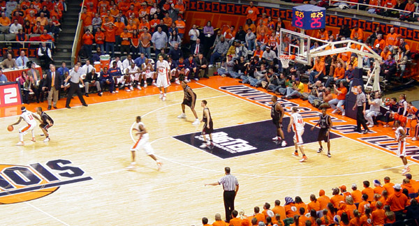 Illini - Arkansas Little Rock - Assembly Hall