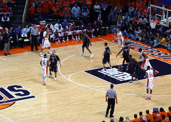 Illini - Arkansas Little Rock - Assembly Hall