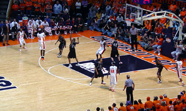 Illini - Arkansas Little Rock - Assembly Hall