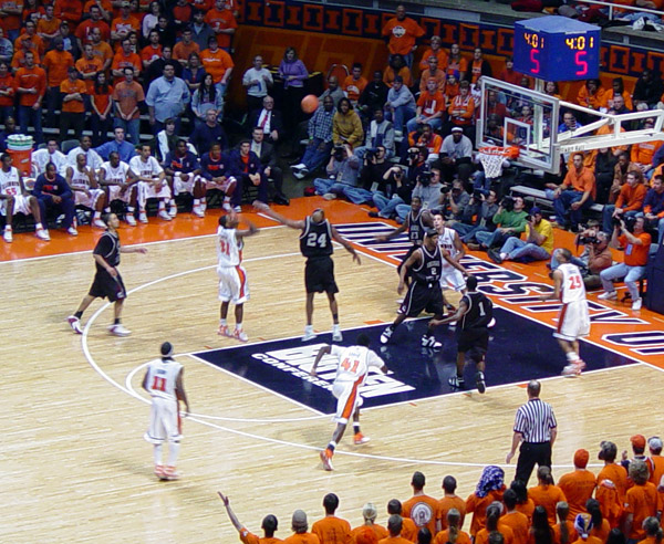 Illini - Arkansas Little Rock - Assembly Hall