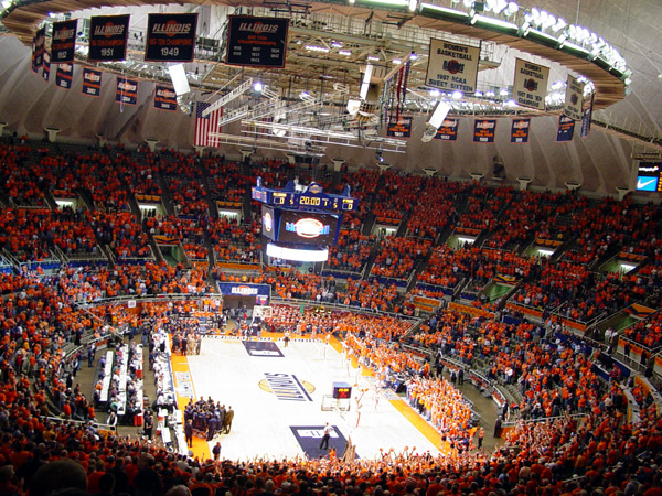 Illini - Georgetown - Assembly Hall