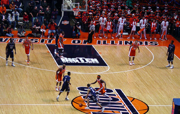 Illini - Georgetown - Assembly Hall