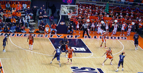 Illini - Georgetown - Assembly Hall