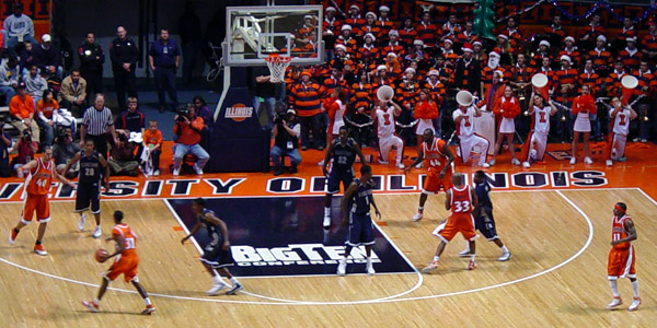 Illini - Georgetown - Assembly Hall