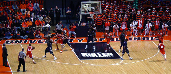 Illini - Georgetown - Assembly Hall