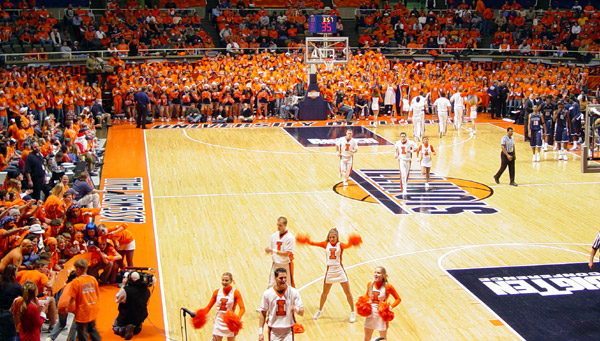 Illini - Georgetown - Assembly Hall