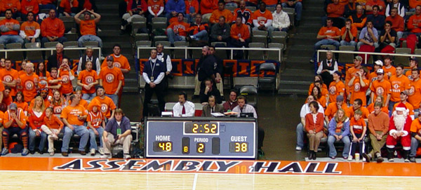 Illini - Georgetown - Assembly Hall