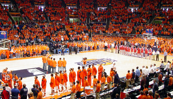 Illini - Hoosiers - Paint the Hall Orange