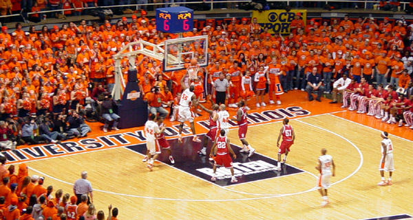 Illini - Hoosiers - Paint the Hall Orange