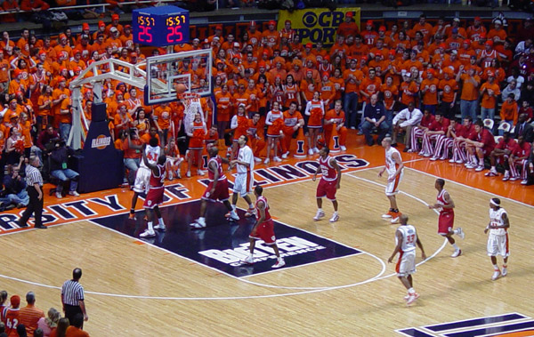 Illini - Hoosiers - Paint the Hall Orange