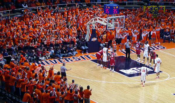 Illini - Hoosiers - Paint the Hall Orange