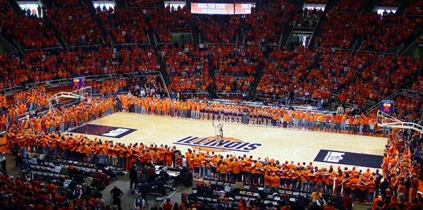 Illini - Hoosiers - Paint the Hall Orange