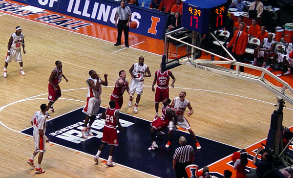 Illini - Hoosiers - Paint the Hall Orange