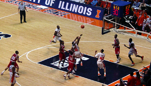 Illini - Hoosiers - Paint the Hall Orange