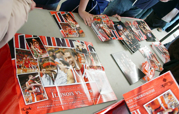 Illini - Iowa - Assembly Hall - Senior Day