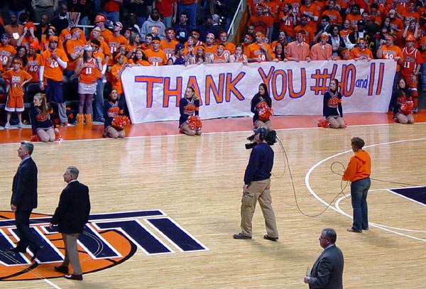 Illini - Iowa - Assembly Hall - Senior Day