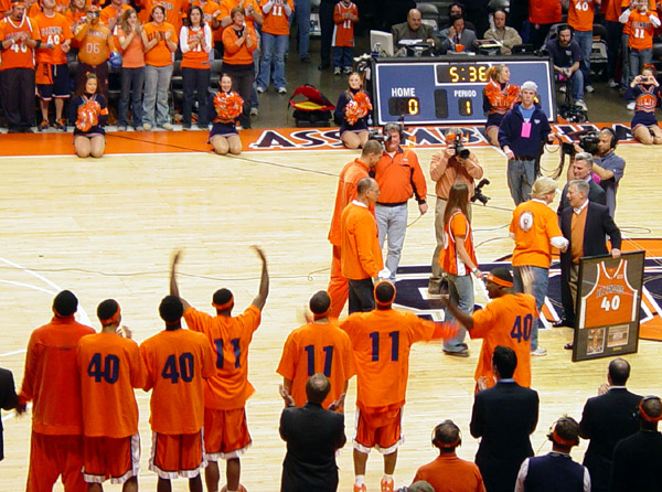 Illini - Iowa - Assembly Hall - Senior Day