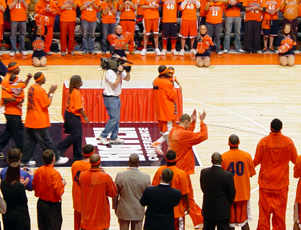 Illini - Iowa - Assembly Hall - Senior Day