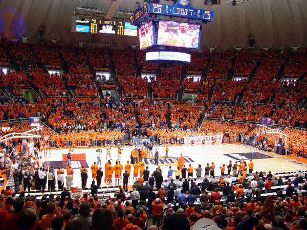 Illini - Iowa - Assembly Hall - Senior Day