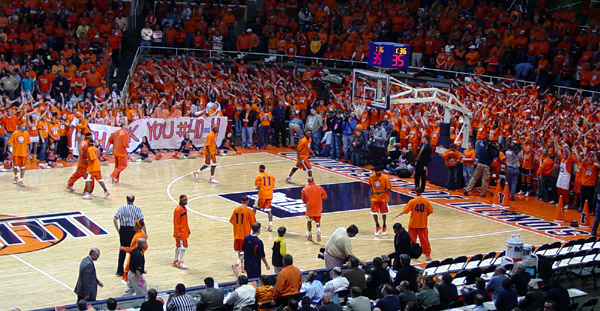 Illini - Iowa - Assembly Hall - Senior Day