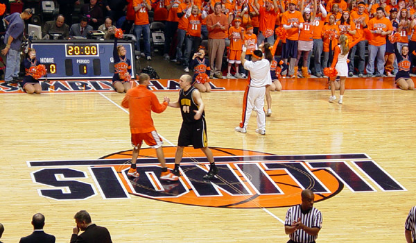 Illini - Iowa - Assembly Hall - Senior Day