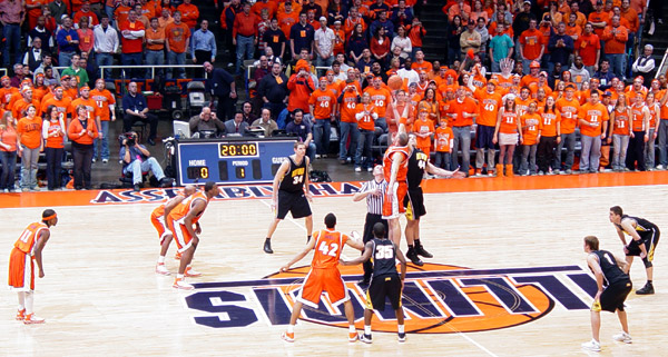 Illini - Iowa - Assembly Hall - Senior Day