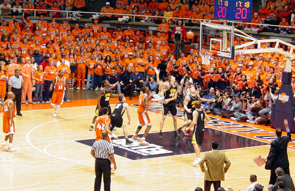 Illini - Iowa - Assembly Hall - Senior Day