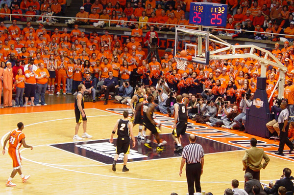Illini - Iowa - Assembly Hall - Senior Day