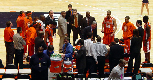 Illini - Iowa - Assembly Hall - Senior Day