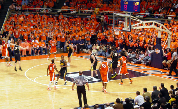 Illini - Iowa - Assembly Hall - Senior Day