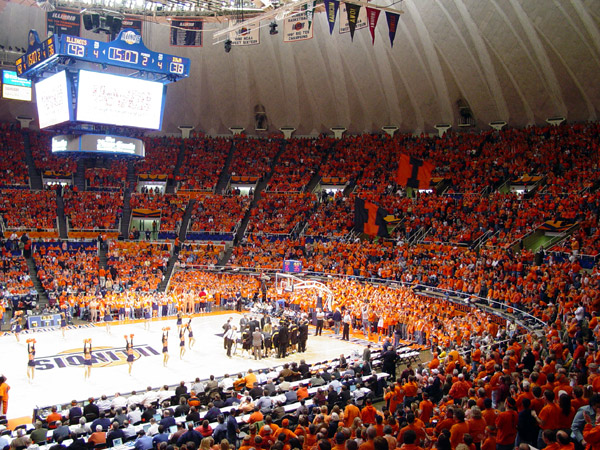 Illini - Iowa - Assembly Hall - Senior Day