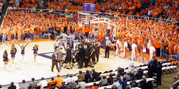 Illini - Iowa - Assembly Hall - Senior Day