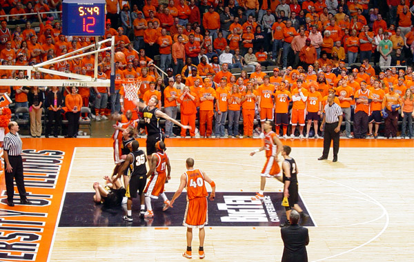 Illini - Iowa - Assembly Hall - Senior Day