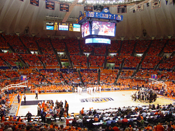 Illini - Iowa - Assembly Hall - Senior Day