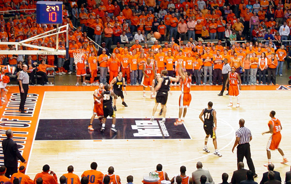 Illini - Iowa - Assembly Hall - Senior Day