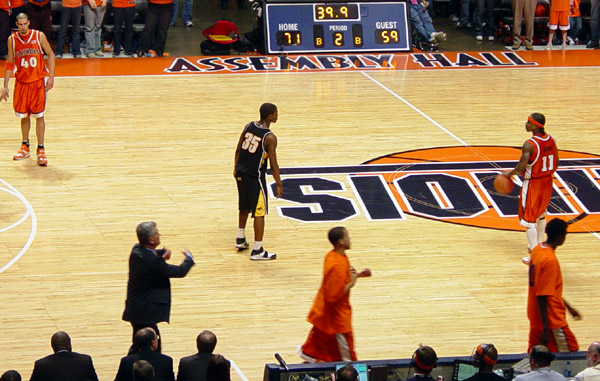 Illini - Iowa - Assembly Hall - Senior Day