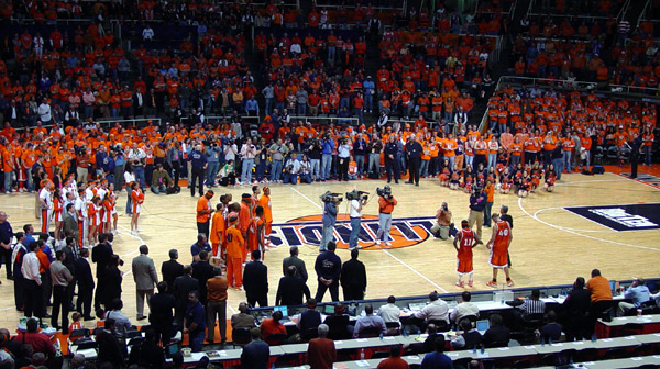 Illini - Iowa - Assembly Hall - Senior Day