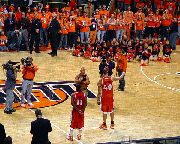 Illini - Iowa - Assembly Hall - Senior Day